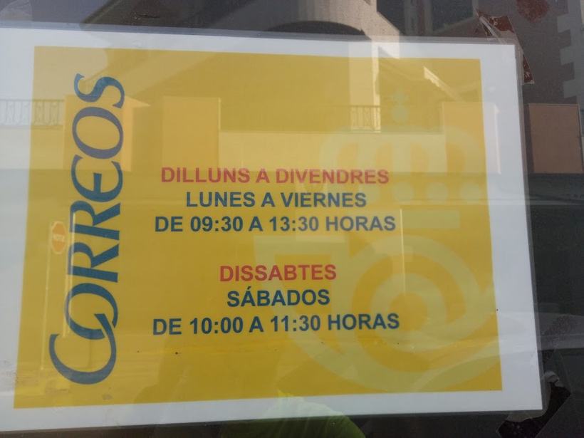 Oficina de Correos en Orba