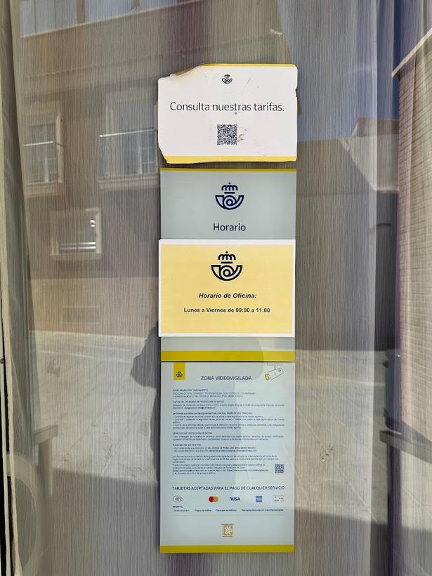 Oficina de Correos en Benahadux