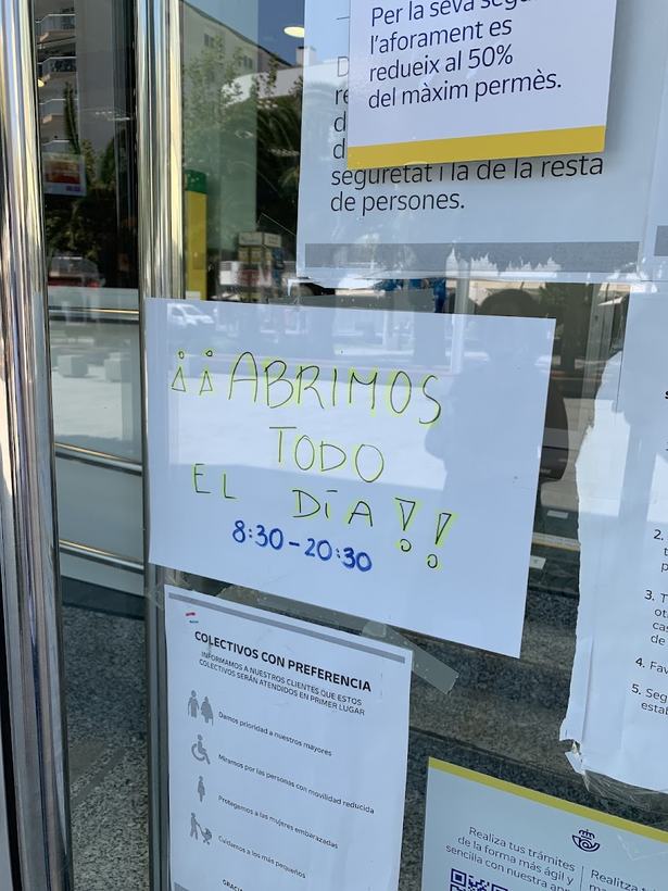 Oficina de Correos Santa Eulalia (ibiza)