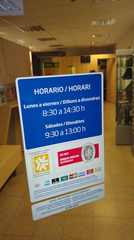 Oficina de Correos en Palau-solità i Plegamans