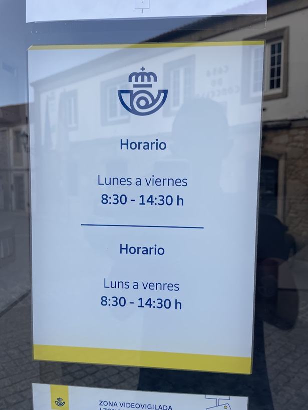 Oficina de Correos en Fisterra