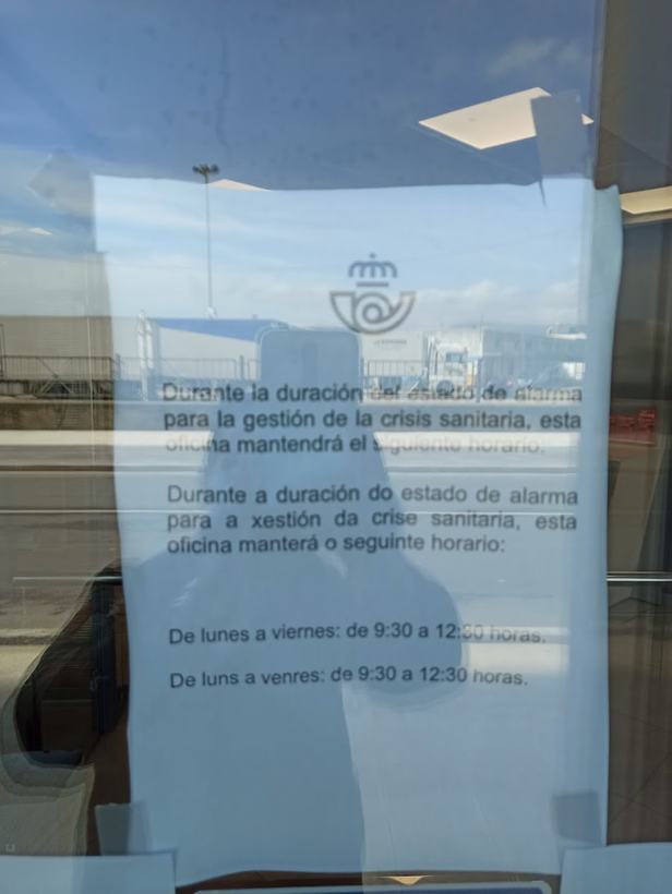Oficina de Correos en Ribeira
