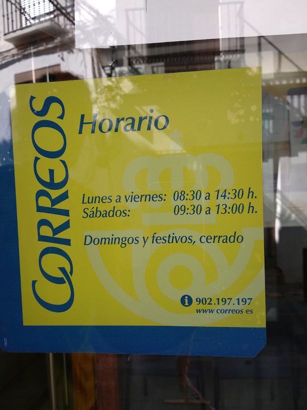 Oficina de Correos en Lanjarón