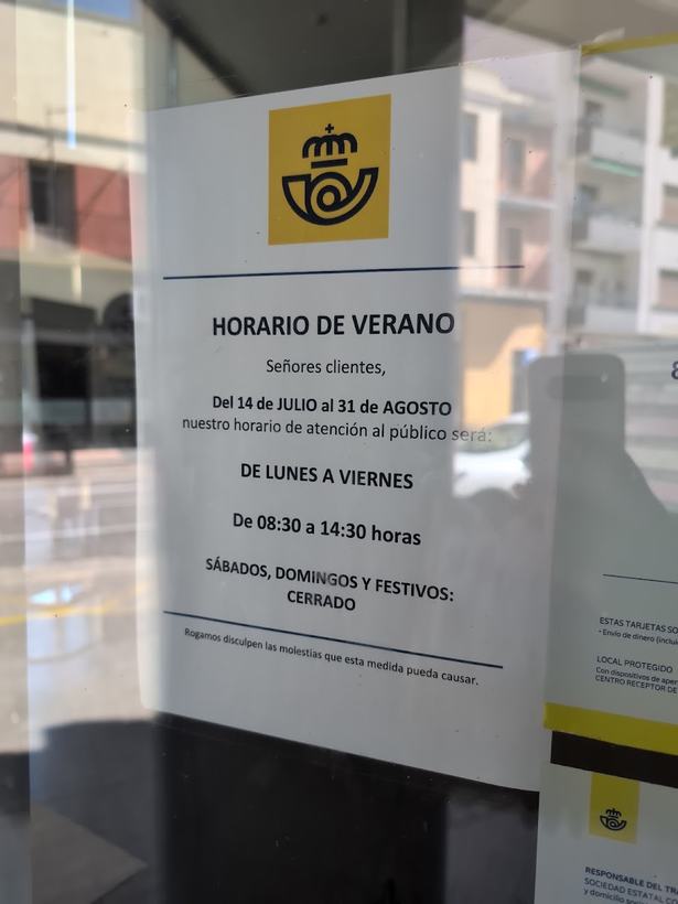 Oficina de Correos en Monzón