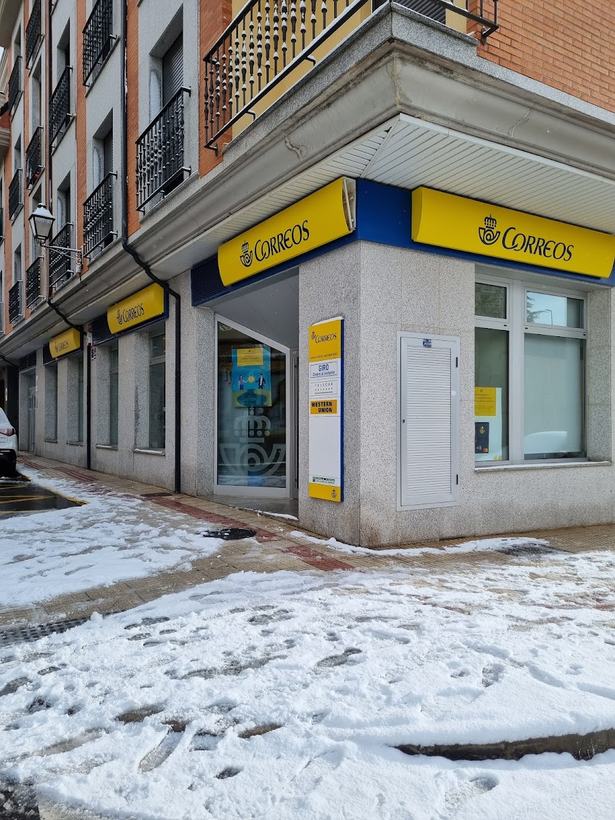 Oficina de Correos en Valverde de la Virgen