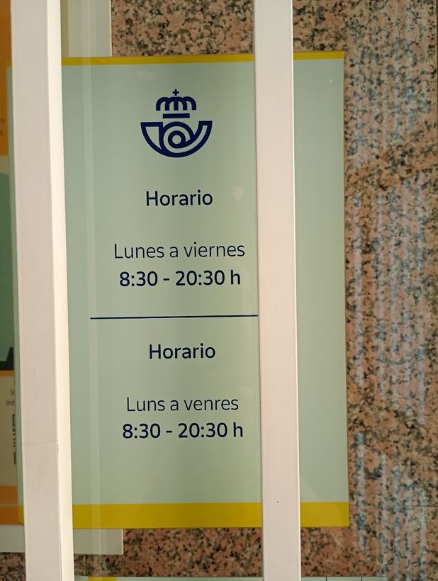 Oficina de Correos en Monforte de Lemos