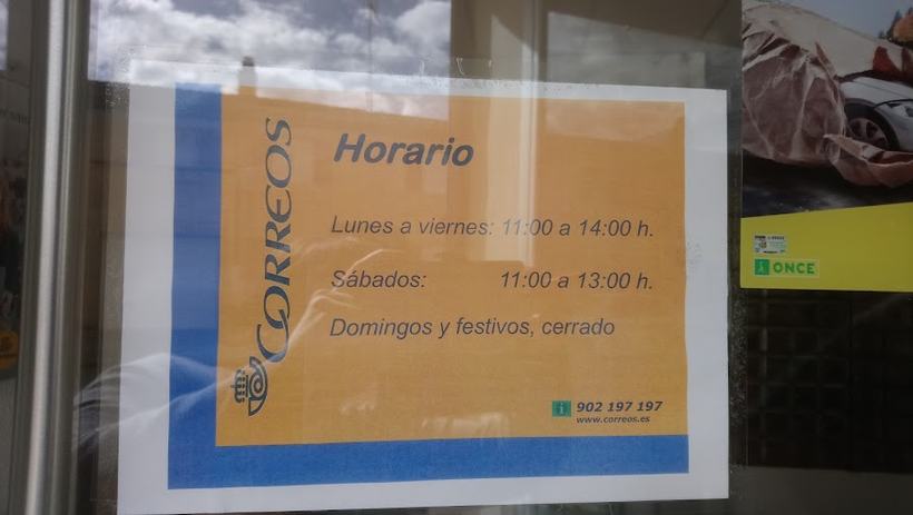 Oficina de Correos en Cortes