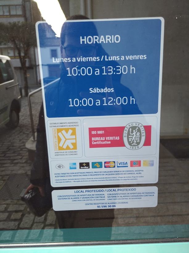 Oficina de Correos en Vila de Cruces