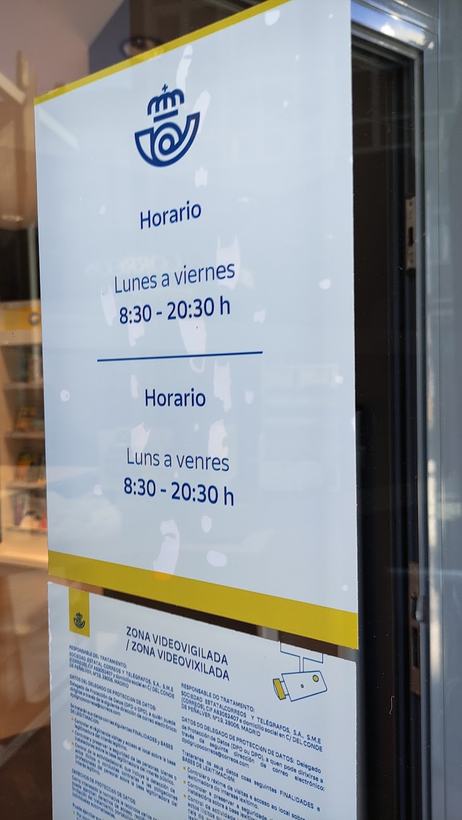 Oficina de Correos en Vilagarcía de Arousa