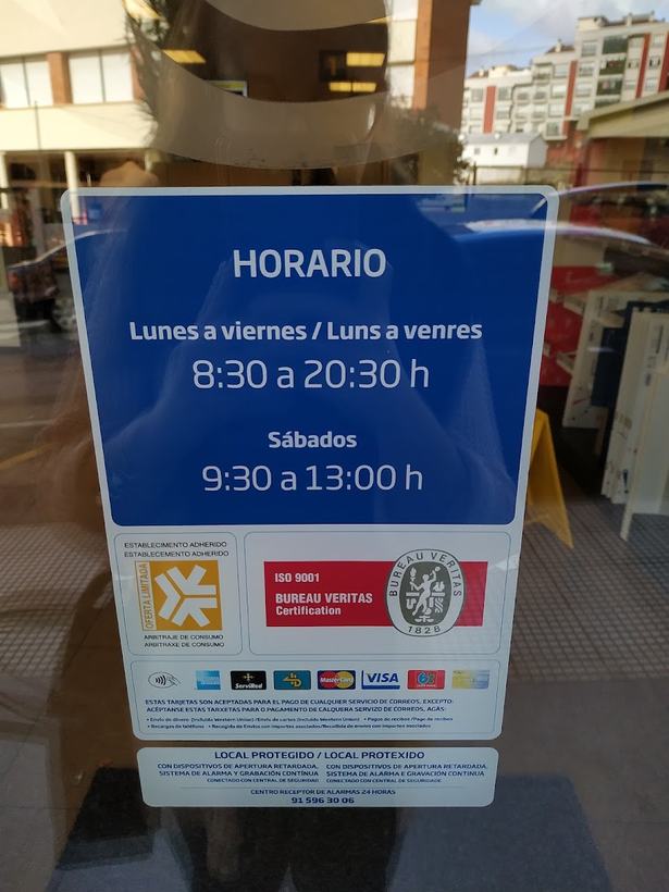 Oficina de Correos en Ponteareas