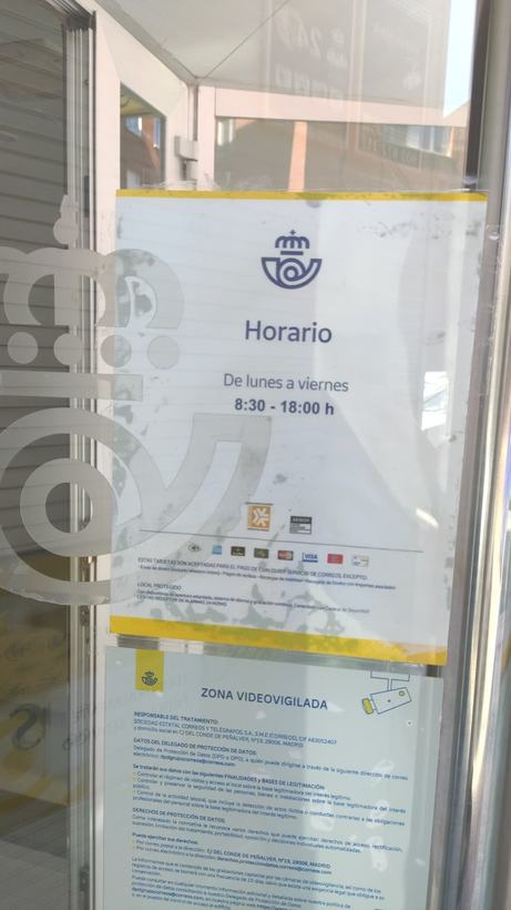 Oficina de Correos en Santa Marta de Tormes