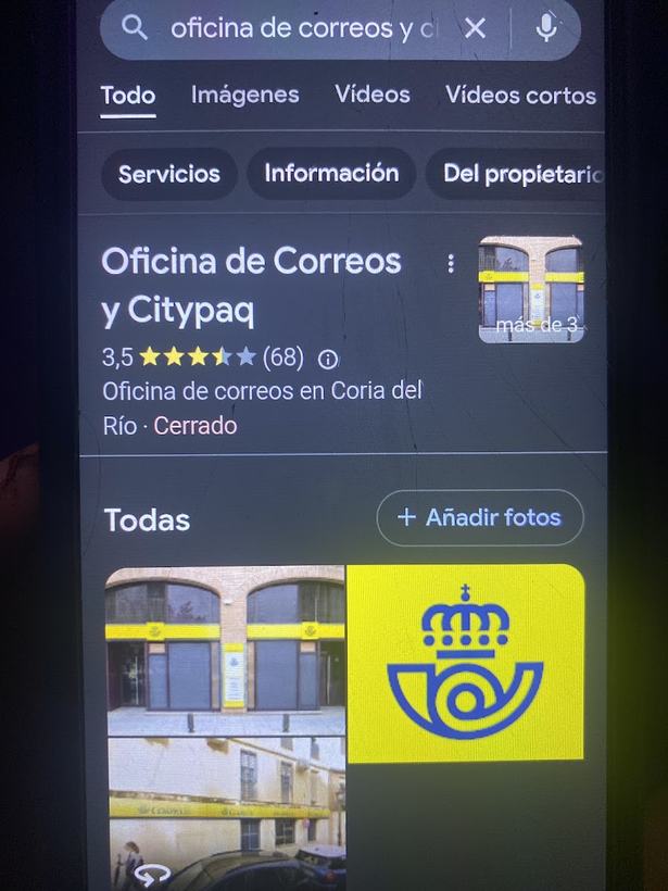 Oficina de Correos en Coria del Río
