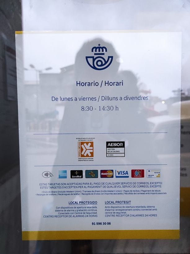 Oficina de Correos en Ayora