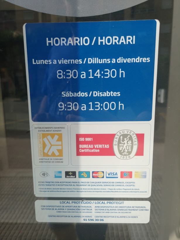 Oficina de Correos en L'Olleria