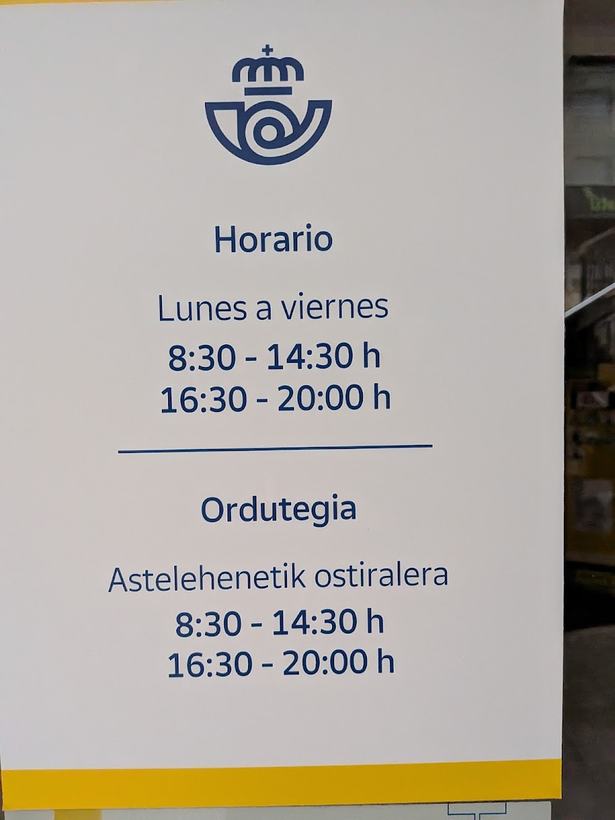 Oficina de Correos en Ermua